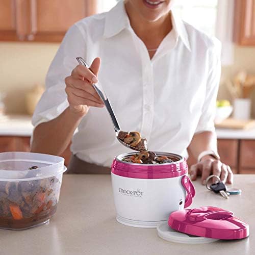 Crock-Pot Lunch Crock Portable Food Warmer 20oz – Pink (Daily 79 Extra)