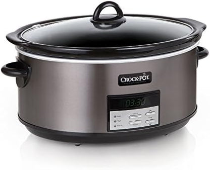 Crock-Pot 8 Quart Programmable Slow Cooker with Auto Warm (Fresh 17)