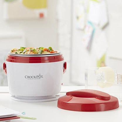 Crock-Pot Portable Lunch Food Warmer – Red (Bright 52)