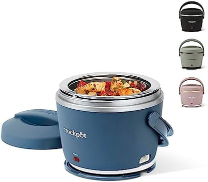 Crock-Pot Electric Lunch Box Food Warmer 20oz – Faded Blue (Select 40)