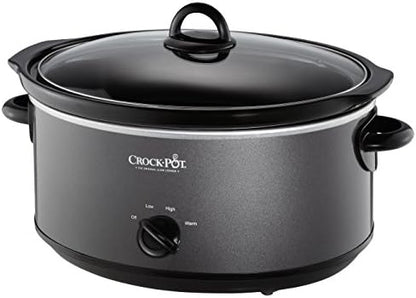 Crock-Pot 7 Quart Slow Cooker – Charcoal (Fresh 92)