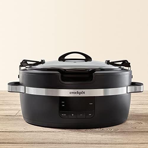 Crock-Pot Thermoshield 6 Quart Slow Cooker with Carry Handles (Classic 67 Extra)