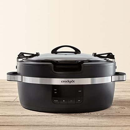 Crock-Pot Thermoshield 6 Quart Slow Cooker with Carry Handles (Classic 67 Extra)