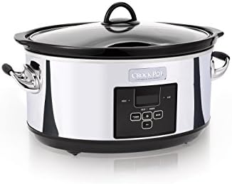 Crock-Pot 7 Quart Programmable Slow Cooker – Polished Platinum (Core 11)