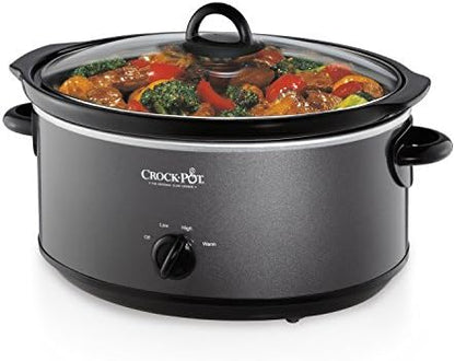 Crock-Pot 7 Quart Slow Cooker – Charcoal (Fresh 92)