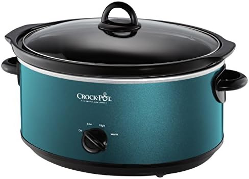 Crock-Pot 7 Quart Manual Slow Cooker – Turquoise MFXX