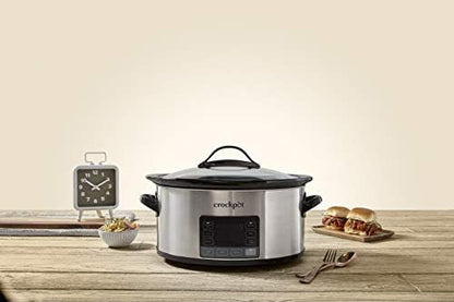Crock-Pot MyTime 6 Quart Programmable Slow Cooker H8EO