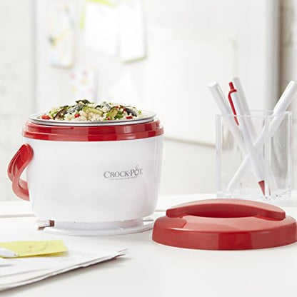 Crock-Pot Portable Lunch Food Warmer – Red (Bright 52)