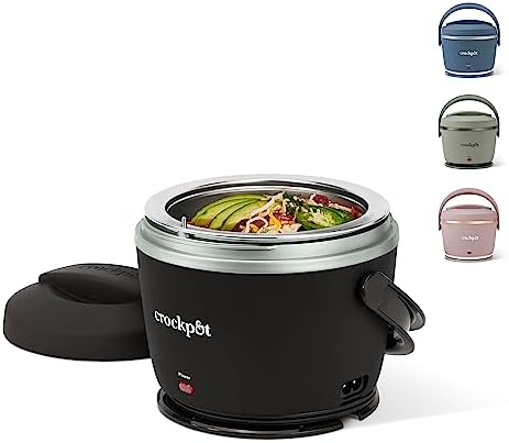 Crock-Pot Electric Lunch Box Food Warmer 20oz – Black (Select 65)