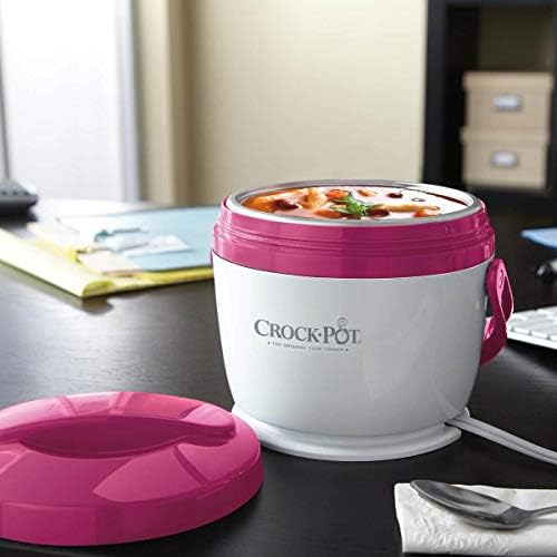 Crock-Pot Lunch Crock Portable Food Warmer 20oz – Pink (Daily 79 Extra)