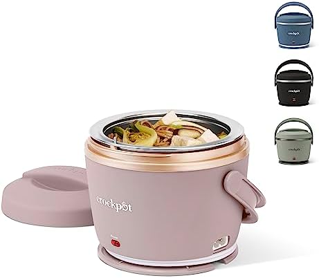 Crock-Pot Electric Lunch Box Food Warmer 20oz – Blush Pink (Select 32)