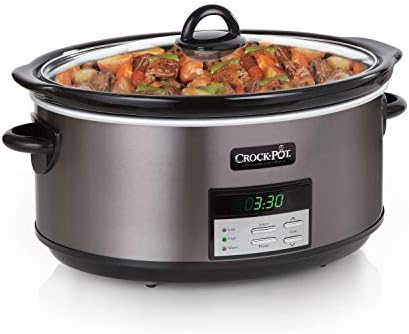 Crock-Pot 8 Quart Programmable Slow Cooker with Auto Warm (Prime 24 Extra)