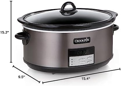 Crock-Pot 8 Quart Programmable Slow Cooker with Auto Warm (Prime 24 Extra)