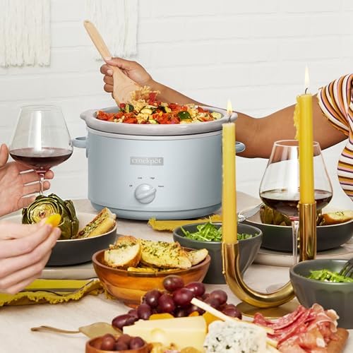 Crock-Pot 4.5 Quart Manual Slow Cooker – Macaroon Blue (Kitchen 58)