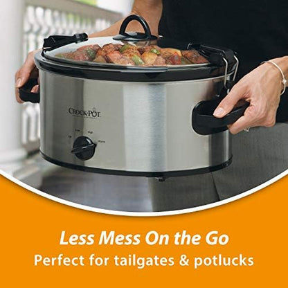 Crock-Pot Cook & Carry 6 Quart Portable Slow Cooker (Prime 97)