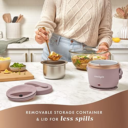 Crock-Pot Electric Lunch Box Food Warmer 20oz – Blush Pink (Select 32)