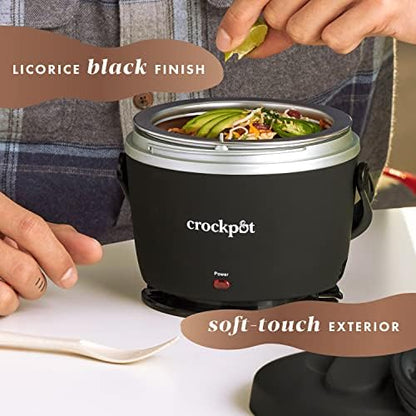 Crock-Pot Electric Lunch Box Food Warmer 20oz – Black (Select 65)