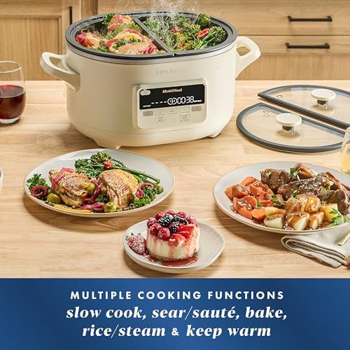 Crock-Pot MultiMeal Multicooker with Programmable Slow Cooker (Core 74)