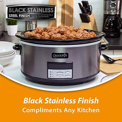 Crock-Pot 8 Quart Programmable Slow Cooker with Auto Warm (Fresh 17)