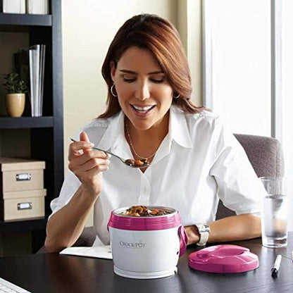Crock-Pot Lunch Crock Portable Food Warmer 20oz – Pink (Prime 77)