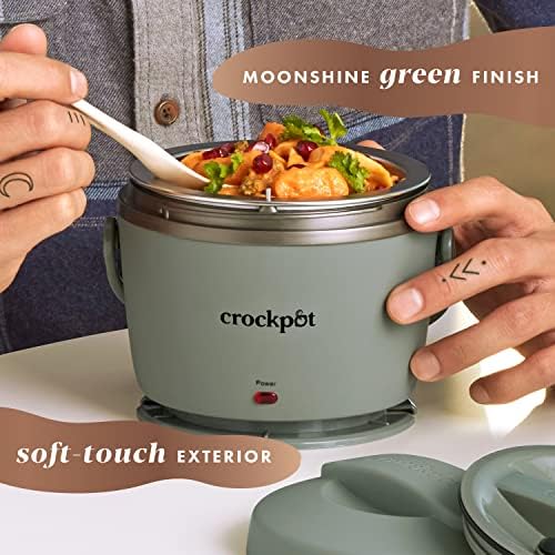 Crock-Pot Portable Electric Lunch Box Food Warmer – Green (Core 73)