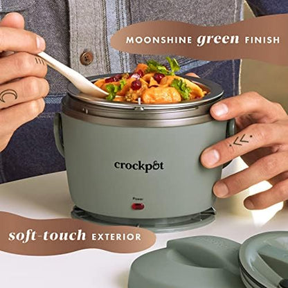 Crock-Pot Portable Electric Lunch Box Food Warmer – Green (Core 73)