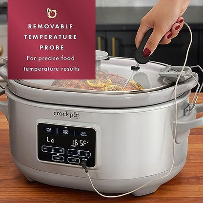 Crock-Pot 7 Quart Programmable Cook & Carry Slow Cooker (Prime 58)