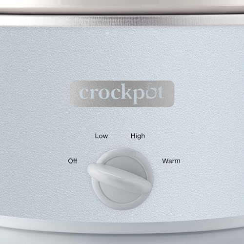 Crock-Pot 4.5 Quart Manual Slow Cooker – Macaroon Blue (Kitchen 58)