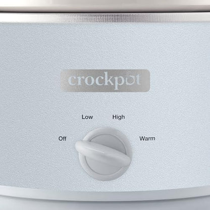 Crock-Pot 4.5 Quart Manual Slow Cooker – Macaroon Blue (Kitchen 58)