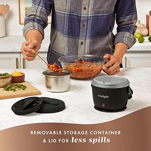 Crock-Pot Electric Lunch Box Food Warmer 20oz – Black (Select 65)