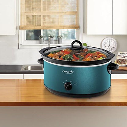 Crock-Pot 7 Quart Manual Slow Cooker – Turquoise (Kitchen 74)