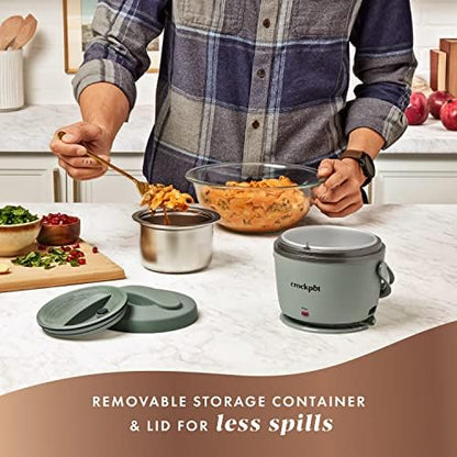 Crock-Pot Portable Electric Lunch Box Food Warmer – Green (Core 73)