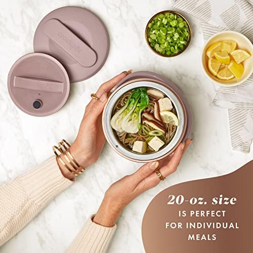 Crock-Pot Electric Lunch Box Food Warmer 20oz – Blush Pink HVYU