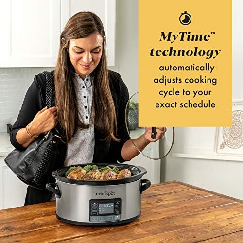 Crock-Pot MyTime 6 Quart Programmable Slow Cooker H8EO