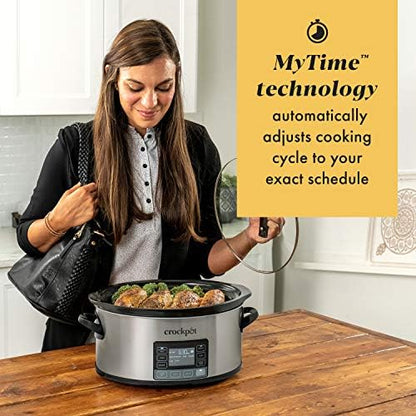 Crock-Pot MyTime 6 Quart Programmable Slow Cooker H8EO