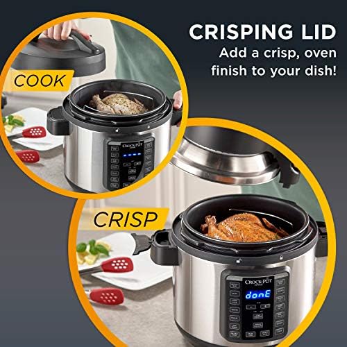 Crock-Pot Express Crisp 8 Quart 10-in-1 Pressure Cooker (Ready 95)