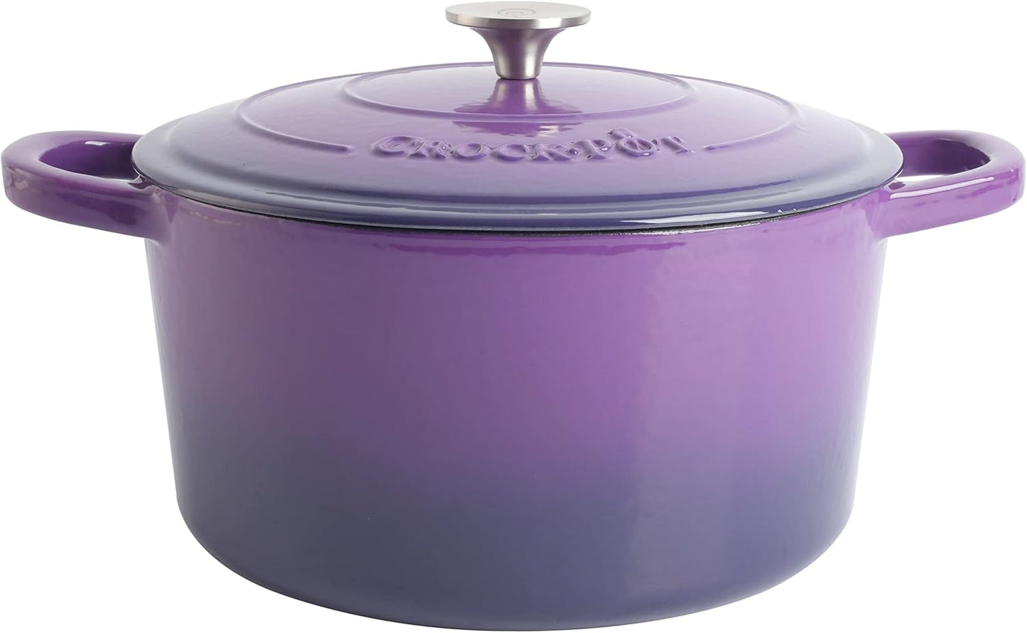 Crock-Pot 3 Quart Enameled Cast Iron Dutch Oven – Aqua (Prime 79)