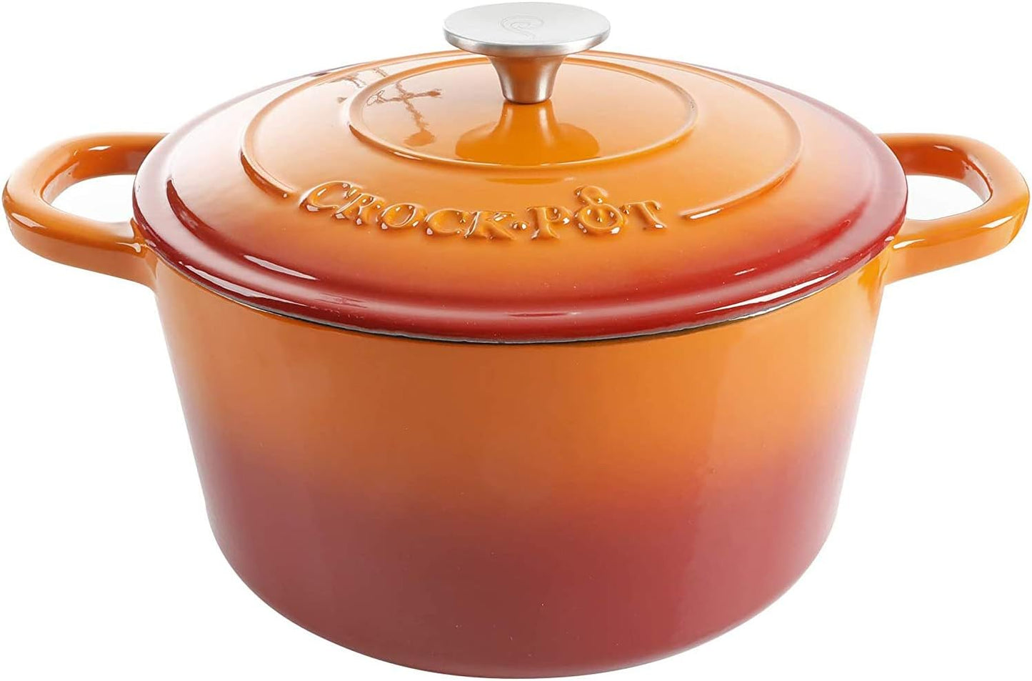 Crock-Pot 3 Quart Enameled Cast Iron Dutch Oven – Aqua (Prime 79)