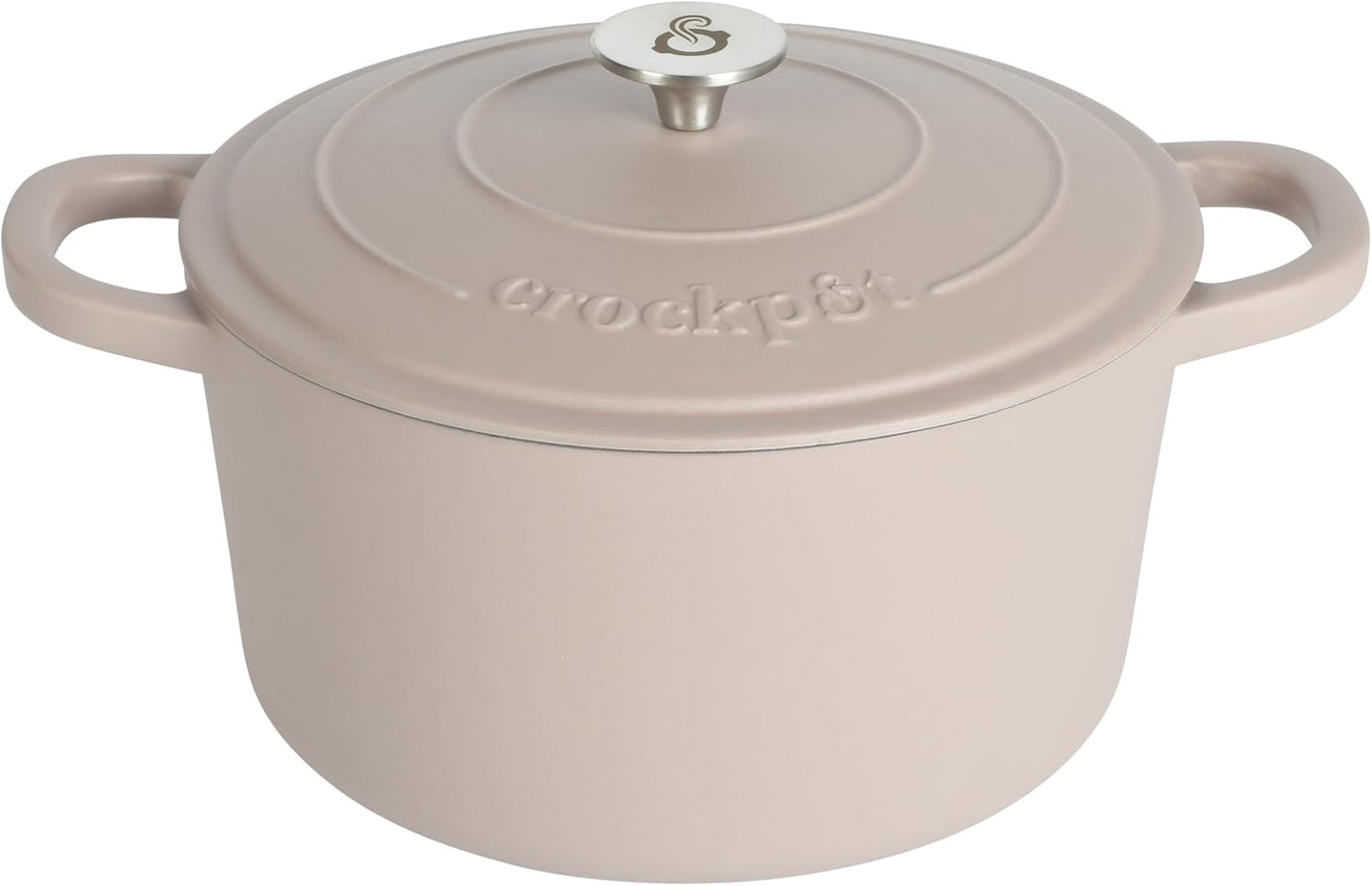 Crock-Pot 3 Quart Enameled Cast Iron Dutch Oven – Aqua (Prime 79)