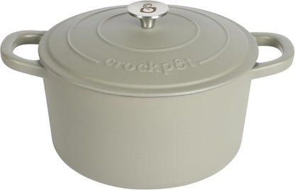 Crock-Pot 3 Quart Enameled Cast Iron Dutch Oven – Aqua (Prime 79)