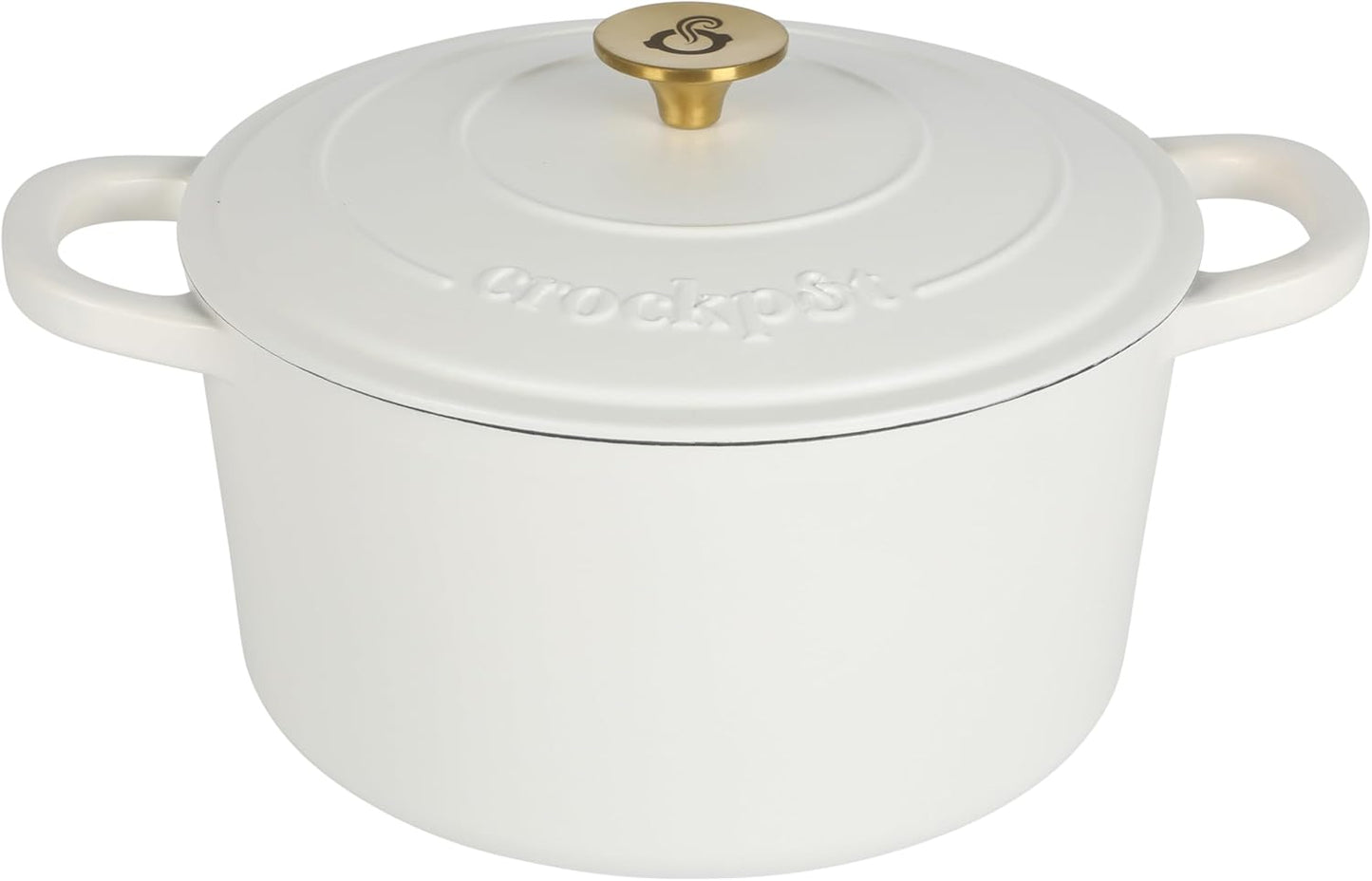 Crock-Pot 3 Quart Enameled Cast Iron Dutch Oven – Aqua (Prime 79)
