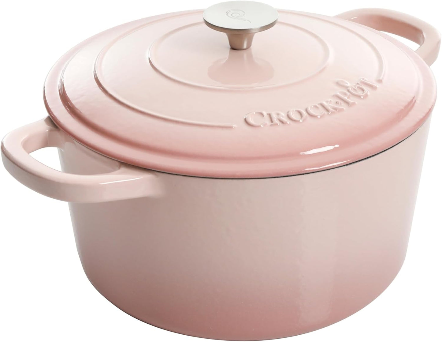 Crock-Pot 3 Quart Enameled Cast Iron Dutch Oven – Aqua (Prime 79)