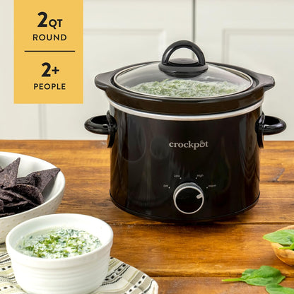 Crock-Pot 2 Quart Mini Slow Cooker – Classic Compact Cooker (Fresh 38)