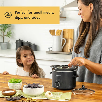 Crock-Pot 2 Quart Mini Slow Cooker – Classic Compact Cooker (Fresh 38)
