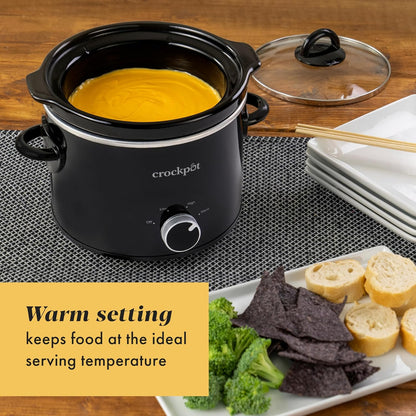 Crock-Pot 2 Quart Mini Slow Cooker – Classic Compact Cooker (Fresh 38)